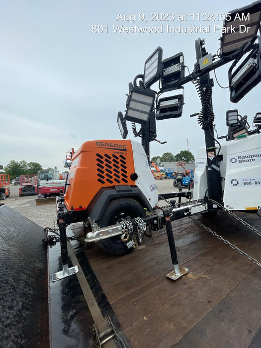 2023 Generac MLT2 Diesel, Flex Switch 120V Input, Powerzone Controller, (4) 320W LED Lights, 4kW Generator, 39.9 Gal Fuel Tank, 2" Ball, T3