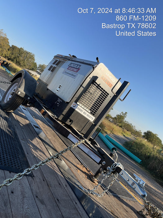 2024 Lincoln Electric LE400 Kubota V1505, Trlr, Cable Rack, Light Kit, ES Decals, T3