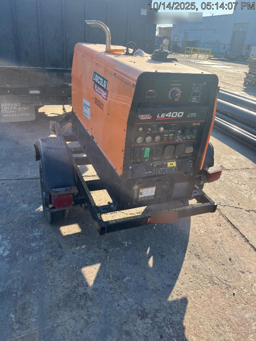 2022 Lincoln Electric LE400 Kubota V1505, Trlr, Cable Rack, Light Kit, ES Decals, T3