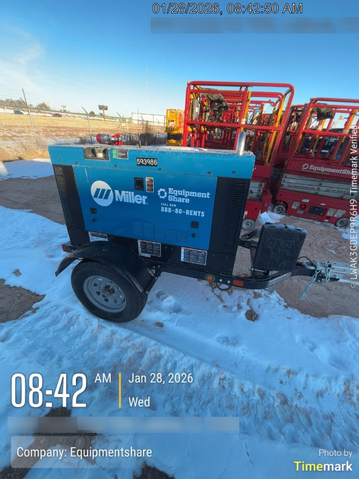 2025 MILLER ELECTRIC BIG BLUE 400