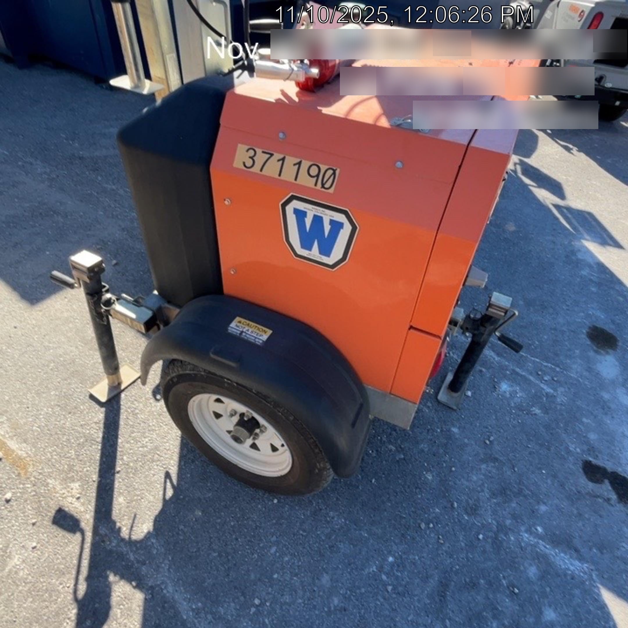 2023 Wanco WLTT-4MM4K Diesel, Deep Sea Controller, Shore Power Plug, Auto Start, (4) 350W LED Floodlights, 4kW Generator, 60 Gal Fuel Tank, 2" Ball, T3