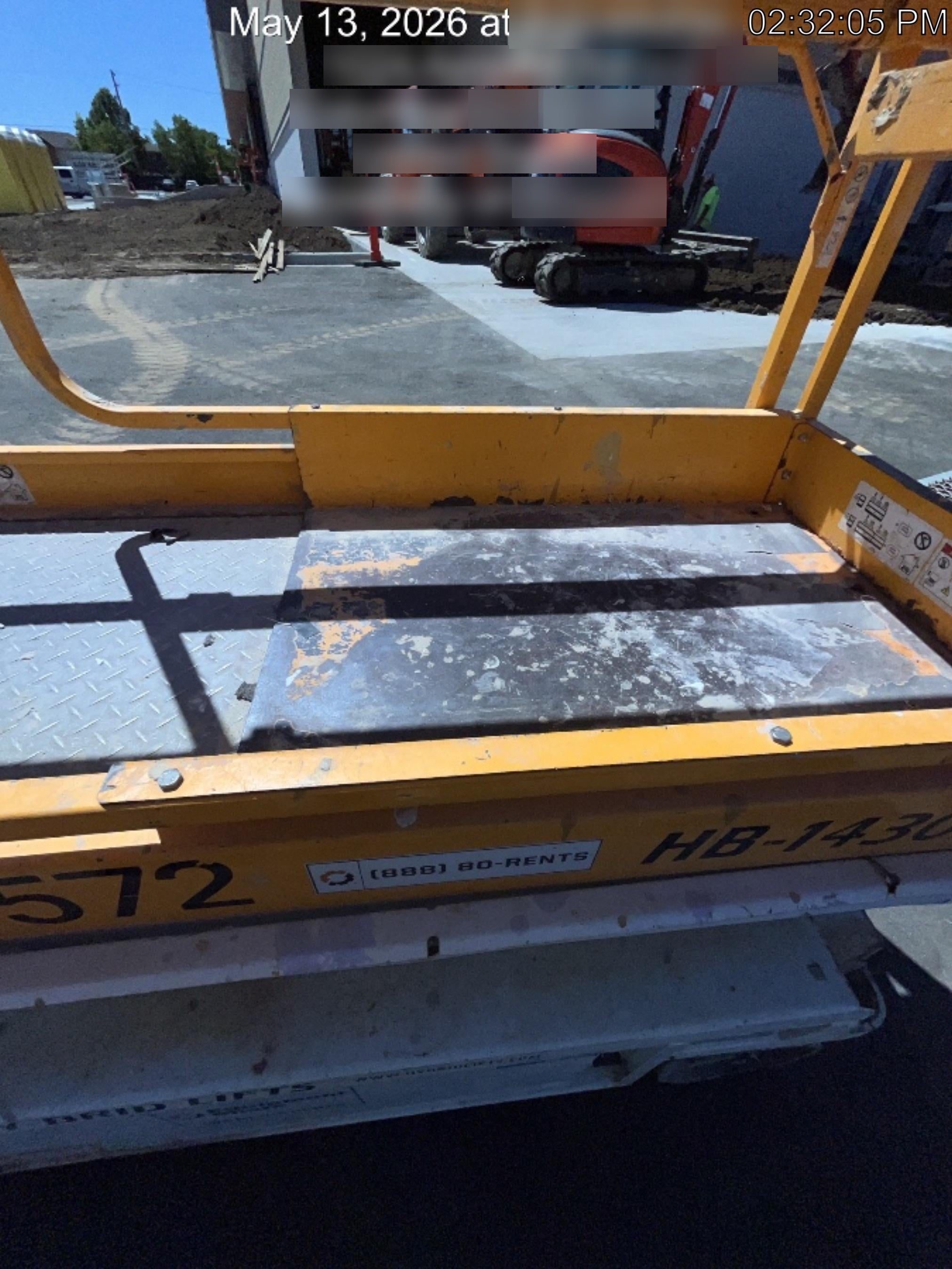Custom Equipment HB-1430 Hy-Brid Scissor Lift
Platform capacity up to 670 lbs
Working height up to 20 ft
Weighs under 1,700 lbs
Non-marking wheels