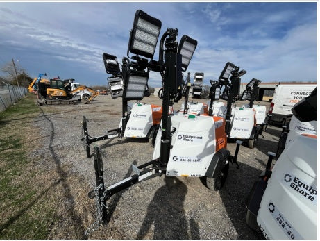 2024 Generac MLT2 Diesel, Flex Switch 120V Input, Powerzone Controller, 
(4) 320W LED Lights, 4kW Generator, 39.9 Gal Fuel Tank, 2" Ball, T3