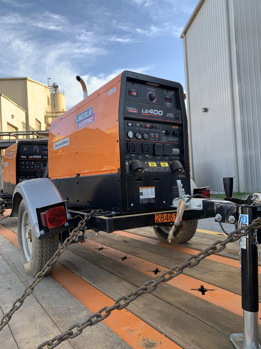 2022 Lincoln Electric LE400 Kubota V1505, Trlr, Cable Rack, Light Kit, ES Decals, T3