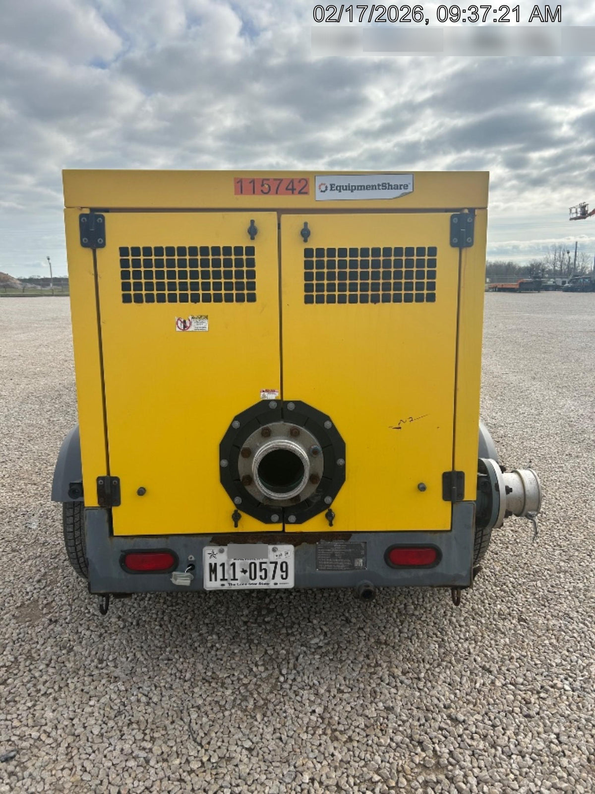 2020 ATLAS COPCO PAS 150 HF CS Enclosed