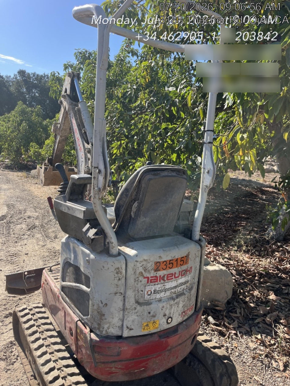2022 TAKEUCHI TB210R