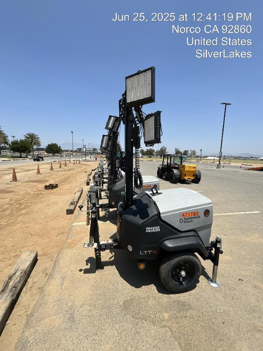 2024 Wacker Neuson LTT4 Diesel, Kohler KDW702, Deep Sea Controller, Auto Start, LED 320W, Bypass Outlet, T3