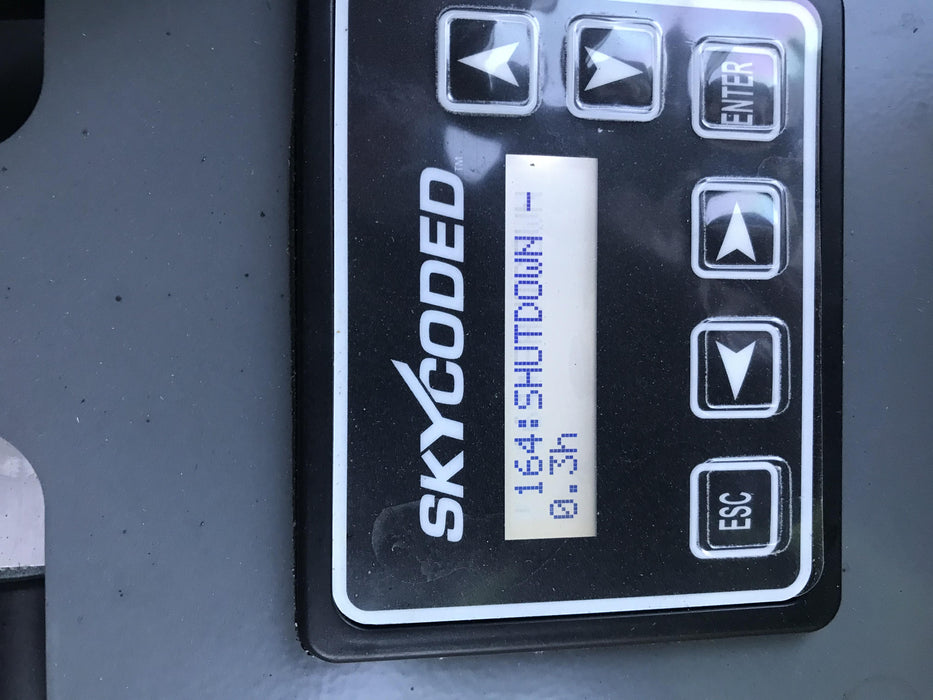 2020 Skyjack SJIII-3219 Solid NM Tires, Half height spring hinged entry gate, Dual Beacons, 800W Inverter