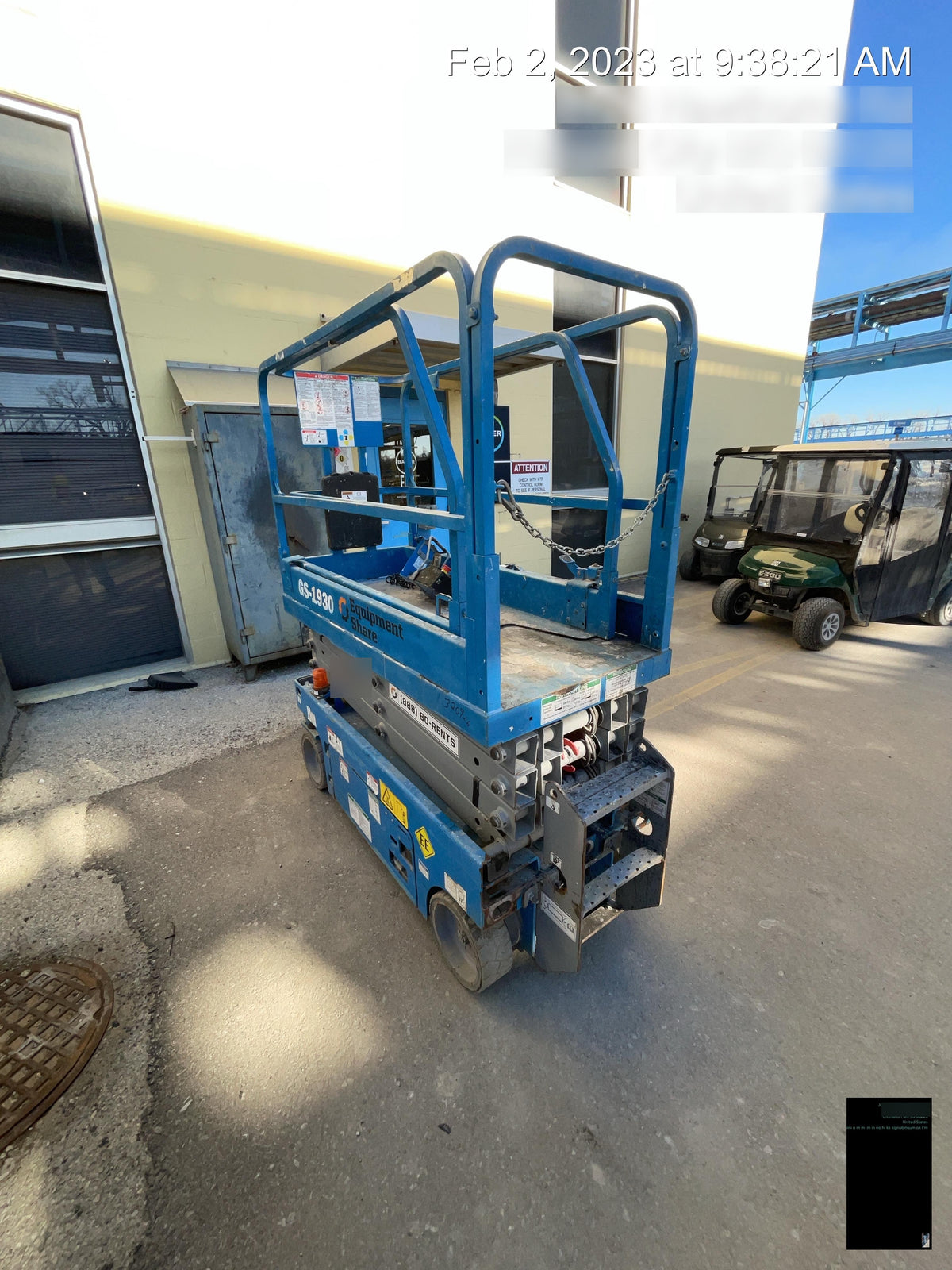 2019 Genie GS-1930 Genie GS-1930 Standard Options, EE Rated