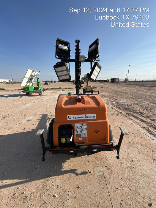 2023 Generac MLT2 Diesel, Flex Switch 120V Input, Powerzone Controller, (4) 320W LED Lights, 4kW Generator, 39.9 Gal Fuel Tank, 2" Ball, T3