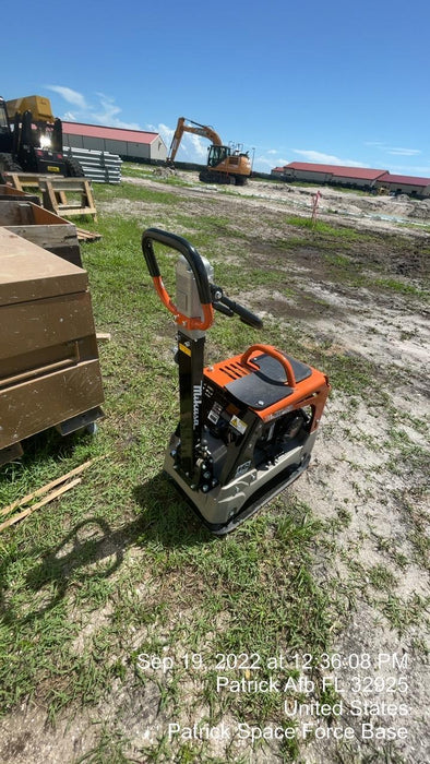 2022 Multiquip MVH158 Honda GX200, 17" Plate, Gas