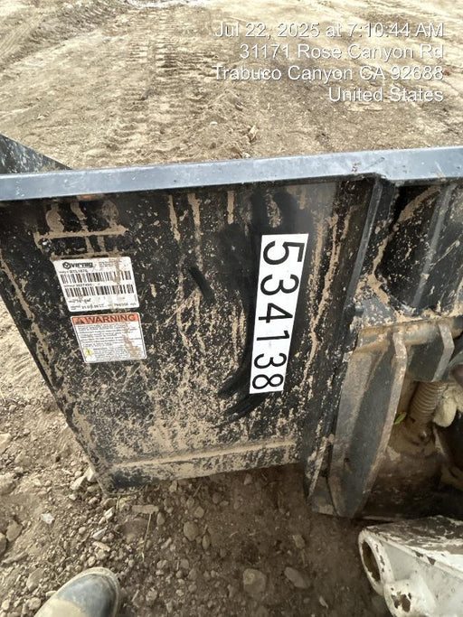 2025 TAKEUCHI 76" Smooth Bucket - Takeuchi