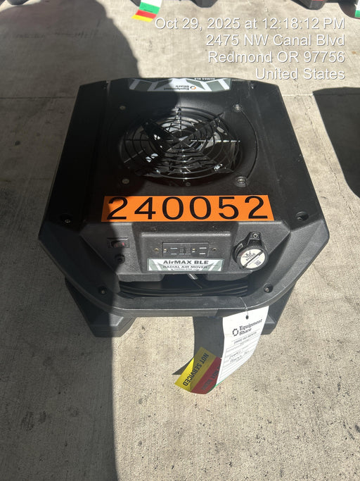 2022 PHOENIX AirMAX Radial Air Mover