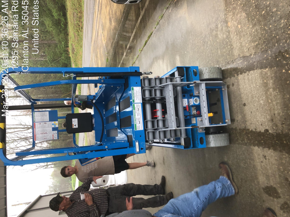 2019 Genie GS-1930 Fixed Rails with Chain Entry