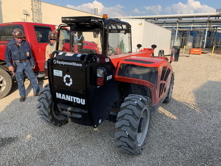 2020 Manitou MTA5519 Cab/Heat/Air, Solid Tires, Work Lights, Beacon, Aux Hydraulics, Back up Alarm, Mirrors, ES Keypad