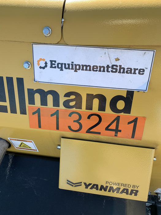 2020 Allmand NLV3GR (4) LED Light Fixture 350W, 23' Vertical Mast, 3kW Prime, Towable, Deep Sea L401, Leveling Jacks, Yanmar T4F 5.8hp