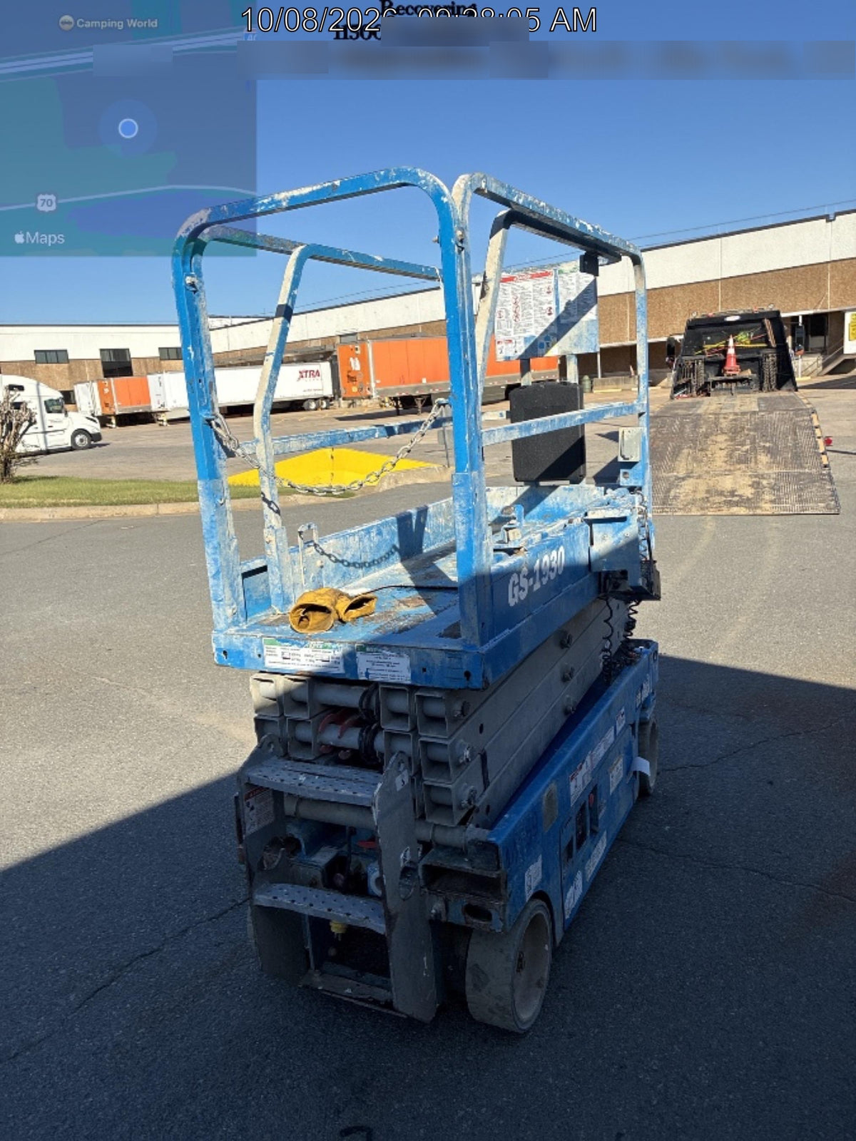 2019 Genie GS-1930 Fixed rails with chain Entry