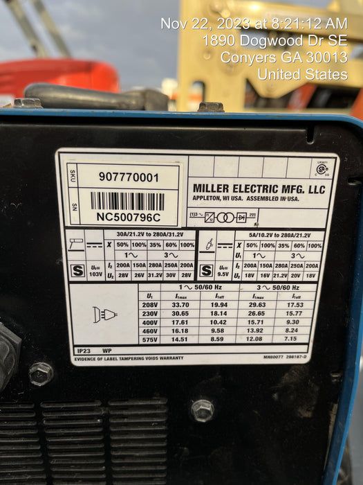 2023 MILLER ELECTRIC CST-282