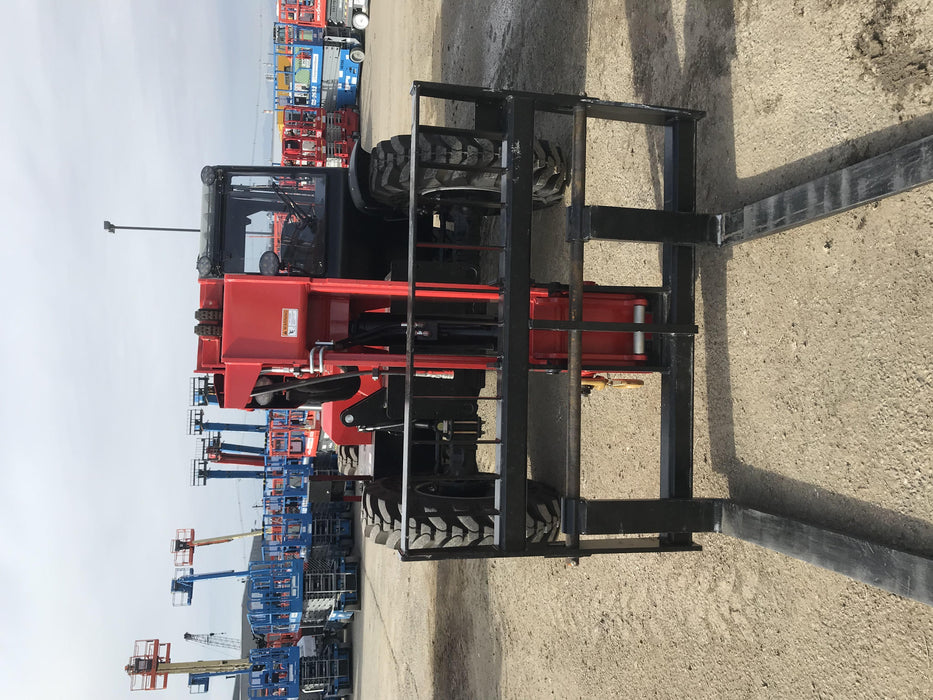 2020 Manitou MTA8044 74hp T4F, Cab/Heat/Air, Cab and Boom LED work lights, Auxiliary Hydraulics, Solid Tires, Amber strobe, Lift Hook w/66" Carriage, 60" Forks
