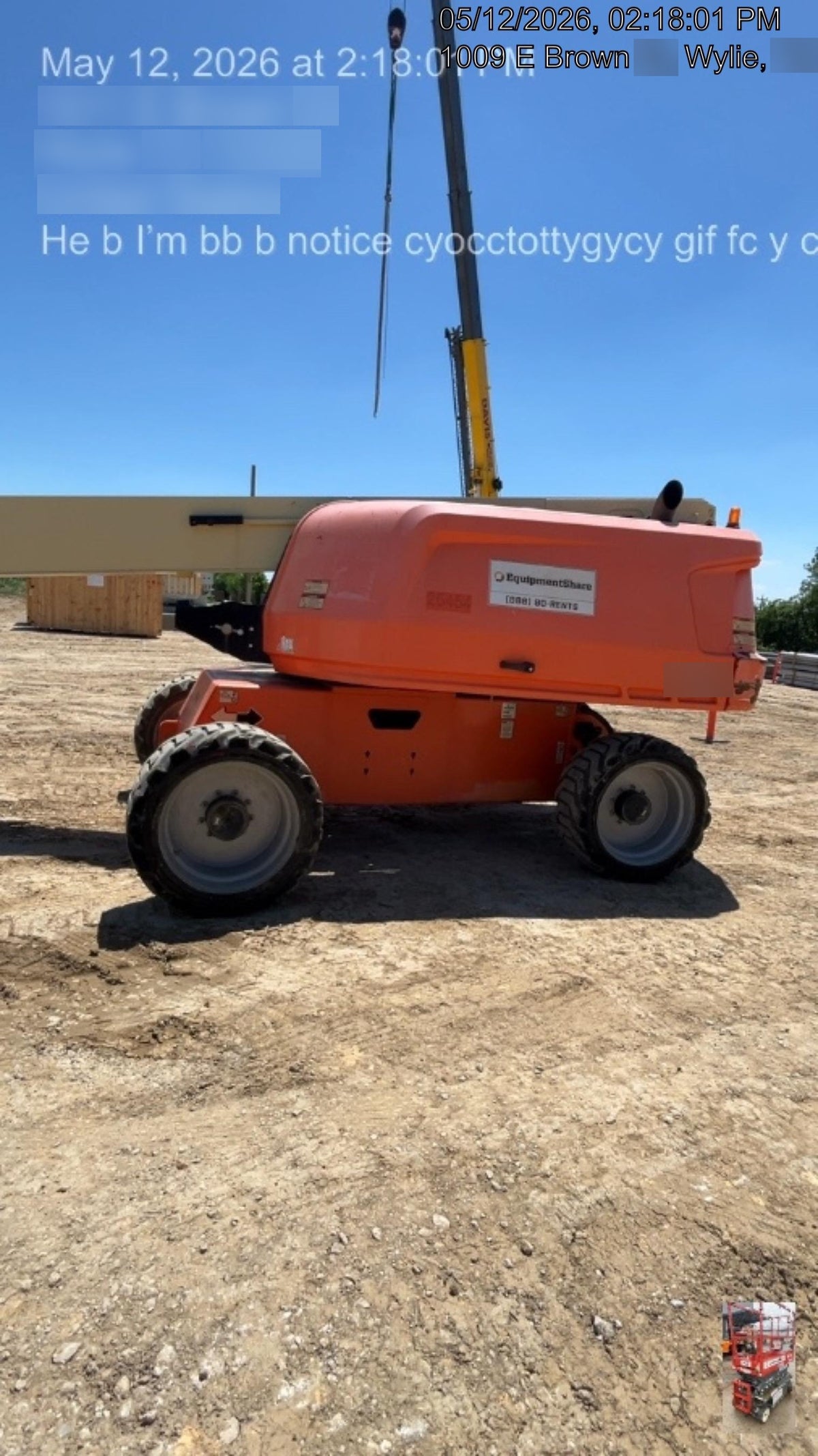 2018 JLG 660SJ