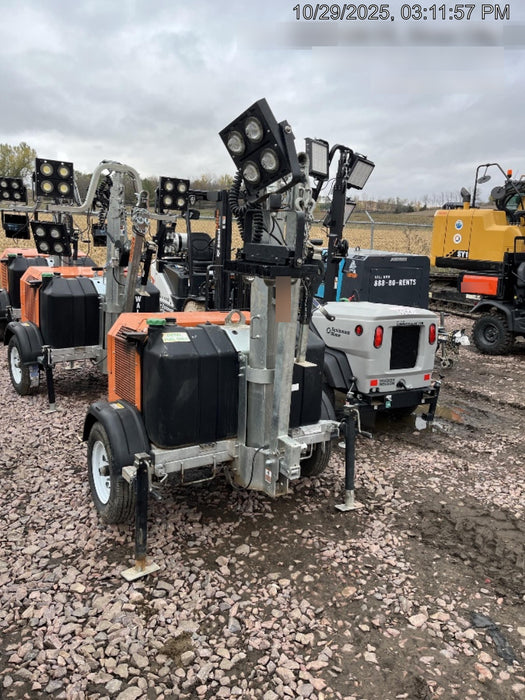 2024 Wanco WLTT-4MM4K Diesel, Deep Sea Controller, Shore Power Plug, Auto Start, (4) 350W LED Floodlights, 4kW Generator, 60 Gal Fuel Tank, 2" Ball, T3