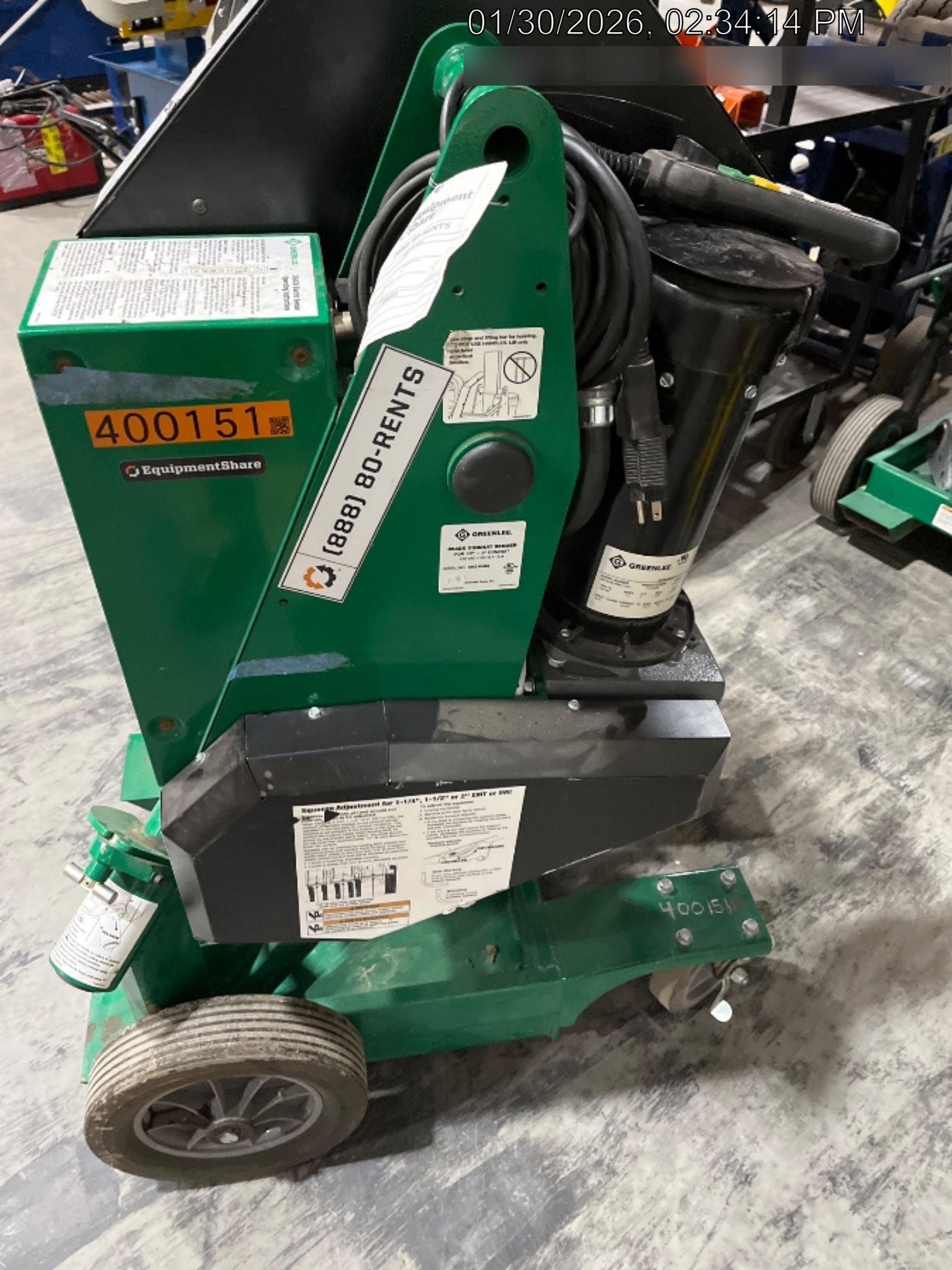 2023 GREENLEE 854DX