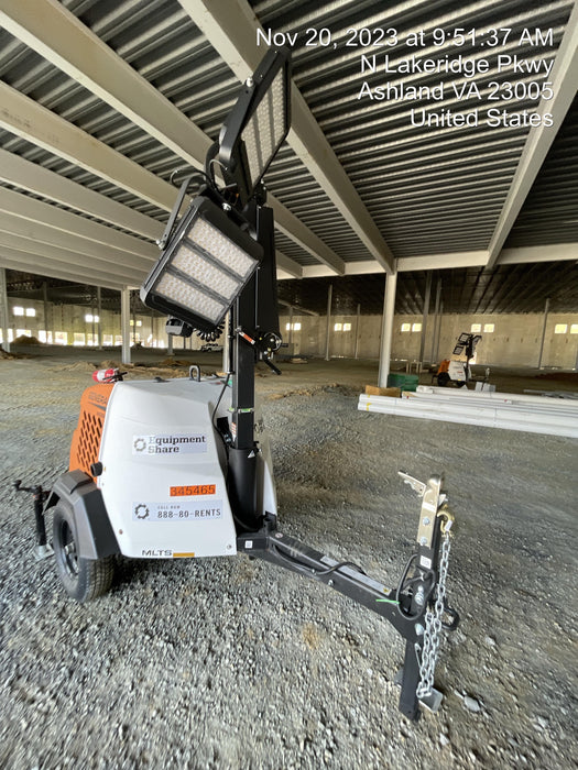 2023 Generac MLT2 Diesel, Flex Switch 120V Input, Powerzone Controller, (4) 320W LED Lights, 4kW Generator, 39.9 Gal Fuel Tank, 2" Ball, T3