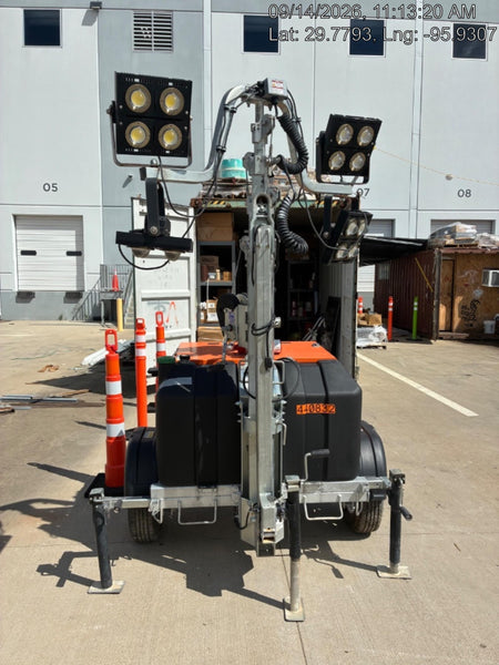 2024 Wanco WLTT-4MM4K Diesel, Deep Sea Controller, Shore Power Plug, Auto Start, (4) 350W LED Floodlights, 4kW Generator, 60 Gal Fuel Tank, 2" Ball, T3