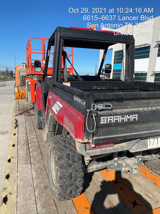 2021 Yanmar YU1000 Canopy, Steel Wheel, Poly WindShield, Beacon, Backup Alarm