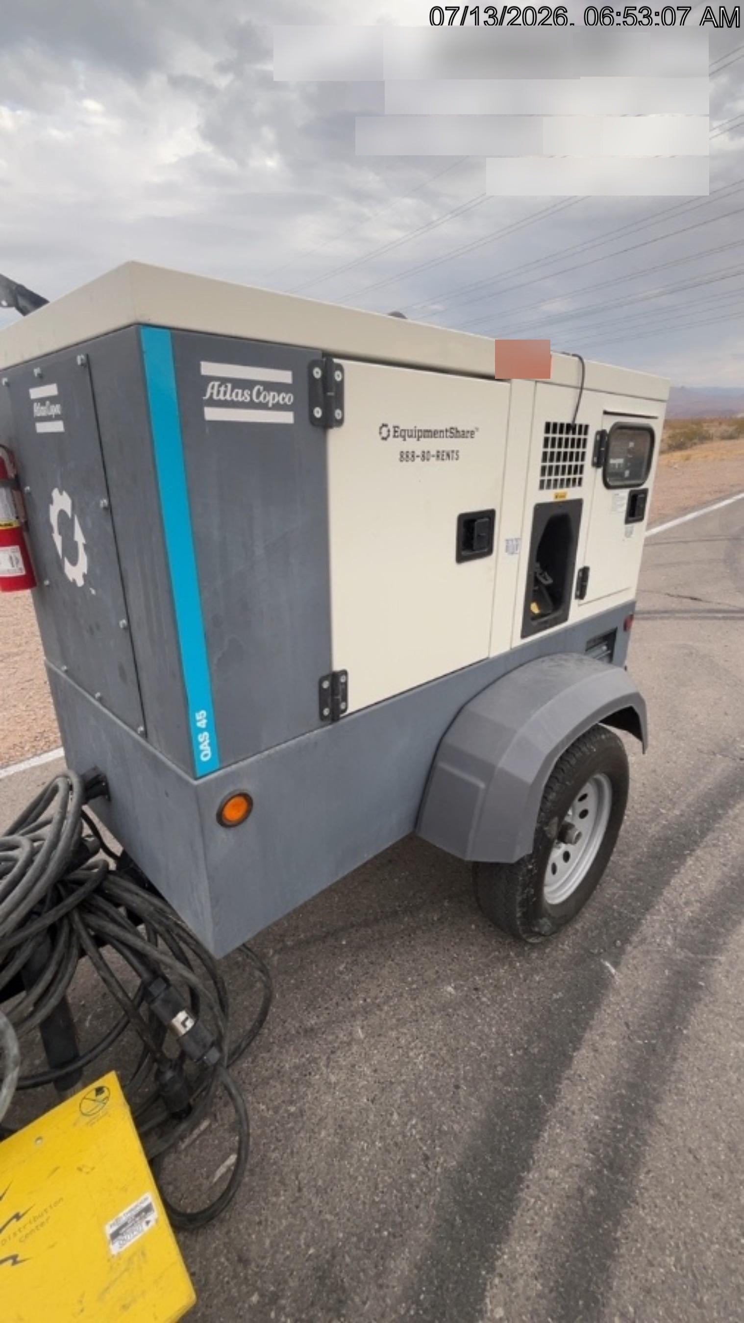 2023 ATLAS COPCO QAS45 CWK