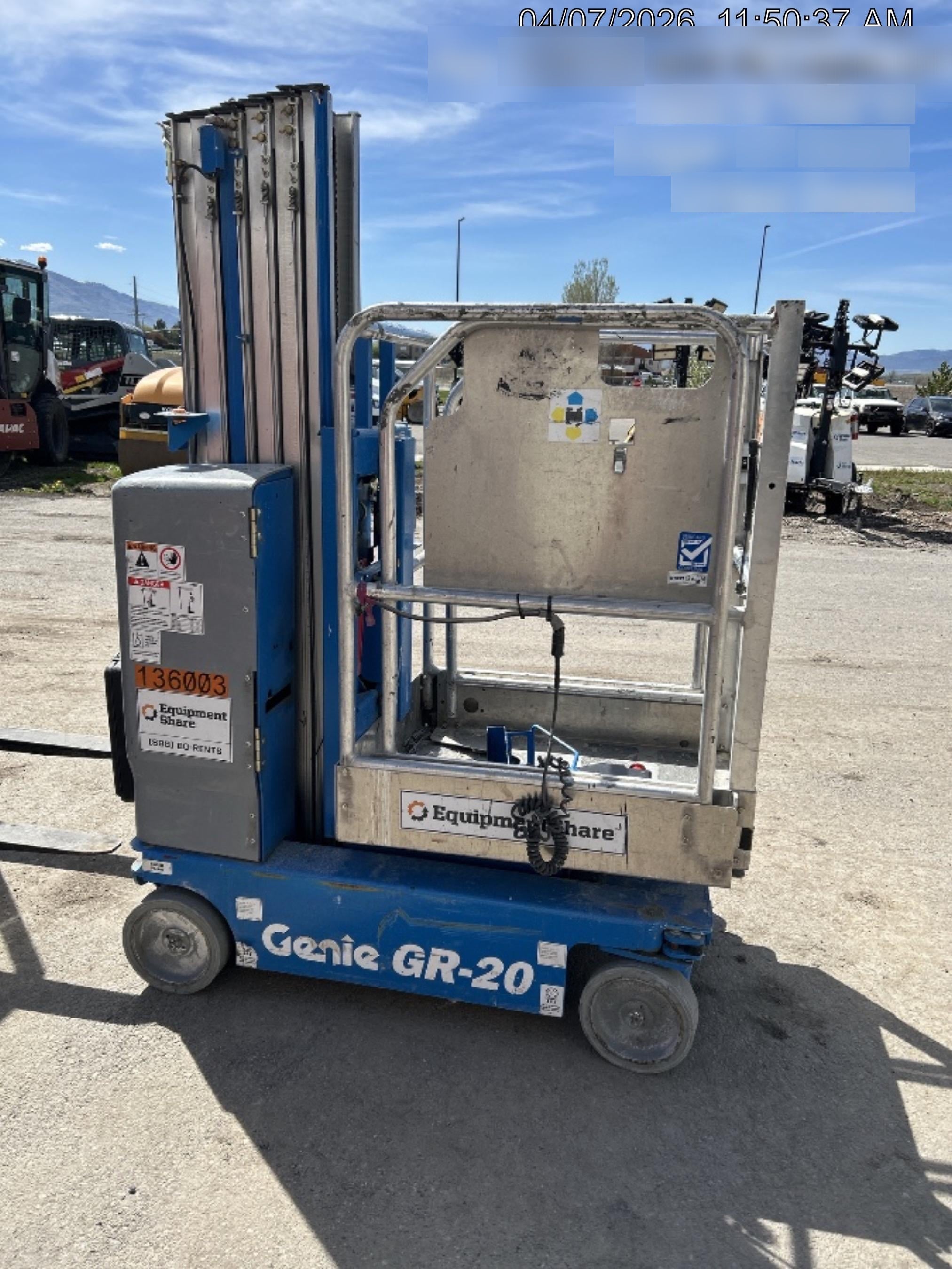 2021 GENIE GR-20