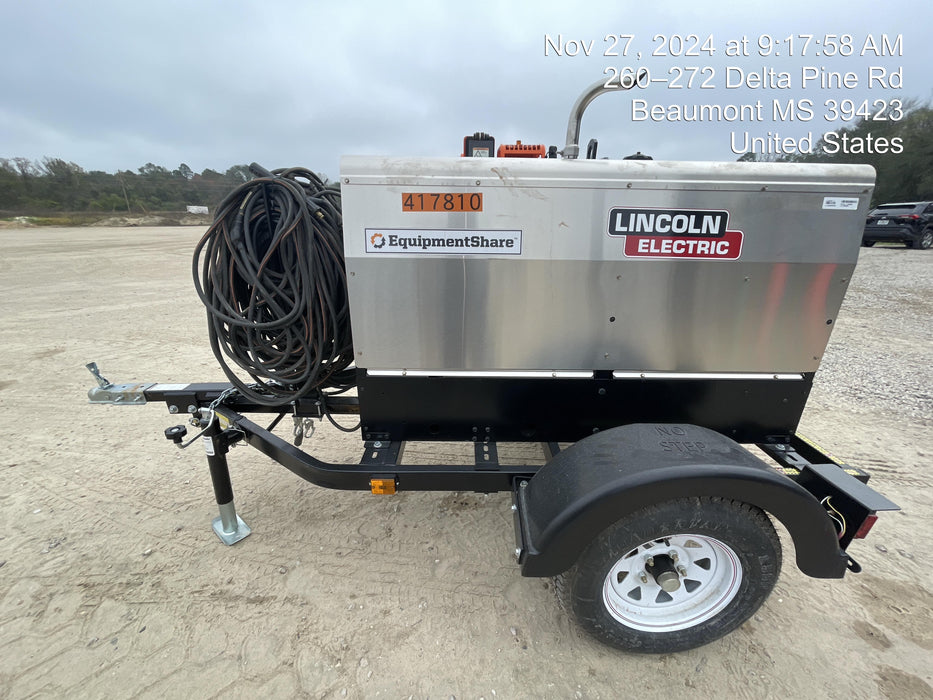 2024 Lincoln Electric LE400 Kubota V1505, Trlr, Cable Rack, Light Kit, ES Decals, T3