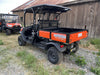 2022 Kubota RTV-X1140W-H Plastic Canopy, Windshield Acrylic Clear, LED Strobe Light, Wire Harness Kit, Back up Alarm