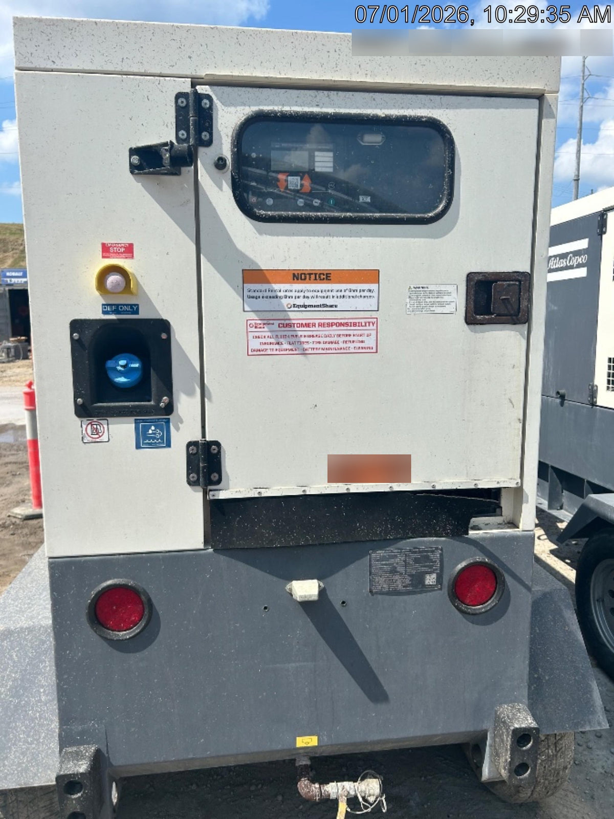 2020 ATLAS COPCO QAS 125