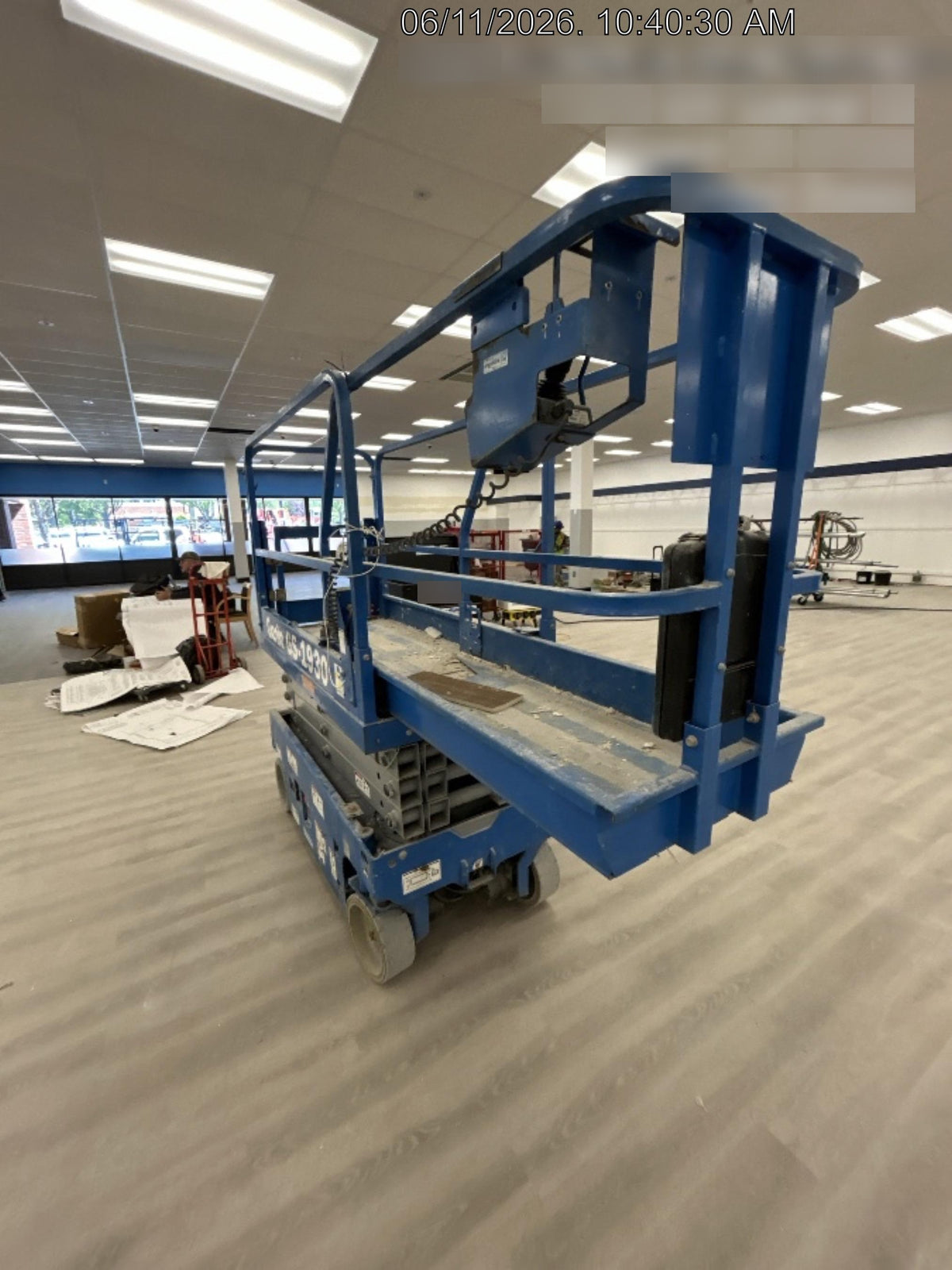 2019 Genie GS-1930 Half Height Swing Gate, 800W Inverter