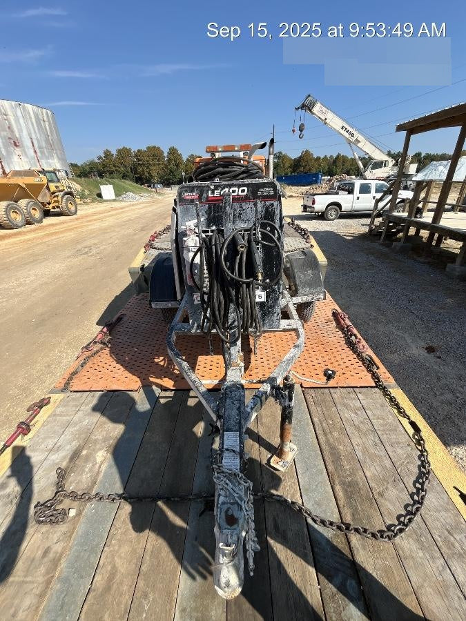 2024 Lincoln Electric LE400 Kubota V1505, Trlr, Cable Rack, Light Kit, ES Decals, T3