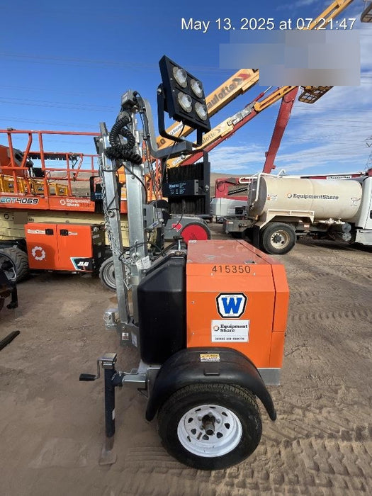 2024 Wanco WLTT-4MM4K Diesel, Deep Sea Controller, Shore Power Plug, Auto Start, (4) 350W LED Floodlights, 4kW Generator, 60 Gal Fuel Tank, 2" Ball, T3