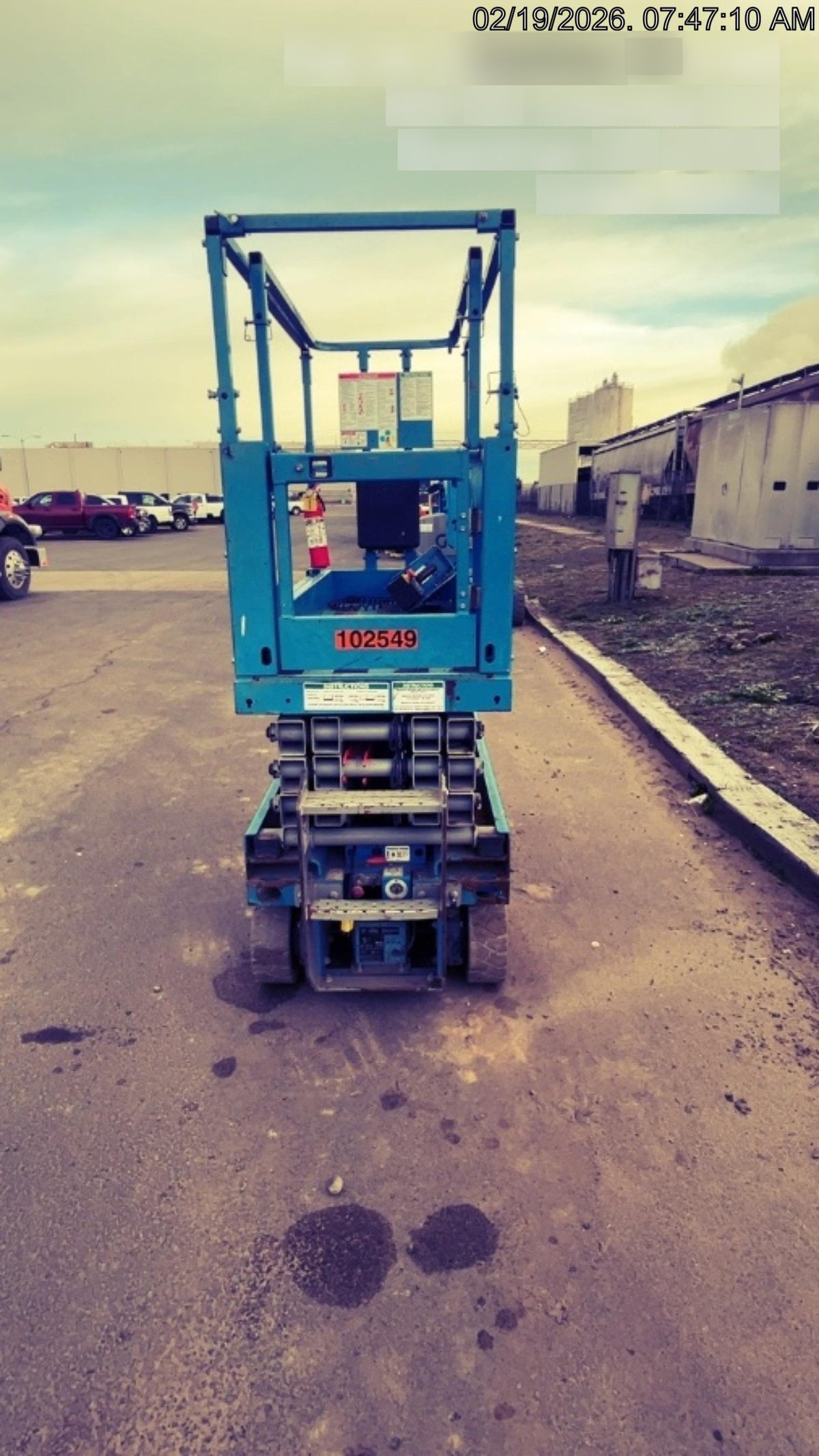2020 Genie GS-1930 Solid Non Marking Tires, Beacon, Folding rails with half height swing gate, 800W Inverter