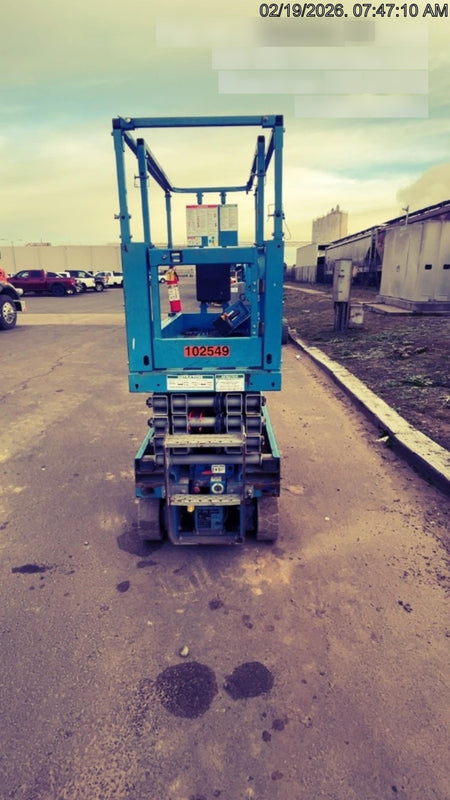2020 Genie GS-1930 Solid Non Marking Tires, Beacon, Folding rails with half height swing gate, 800W Inverter