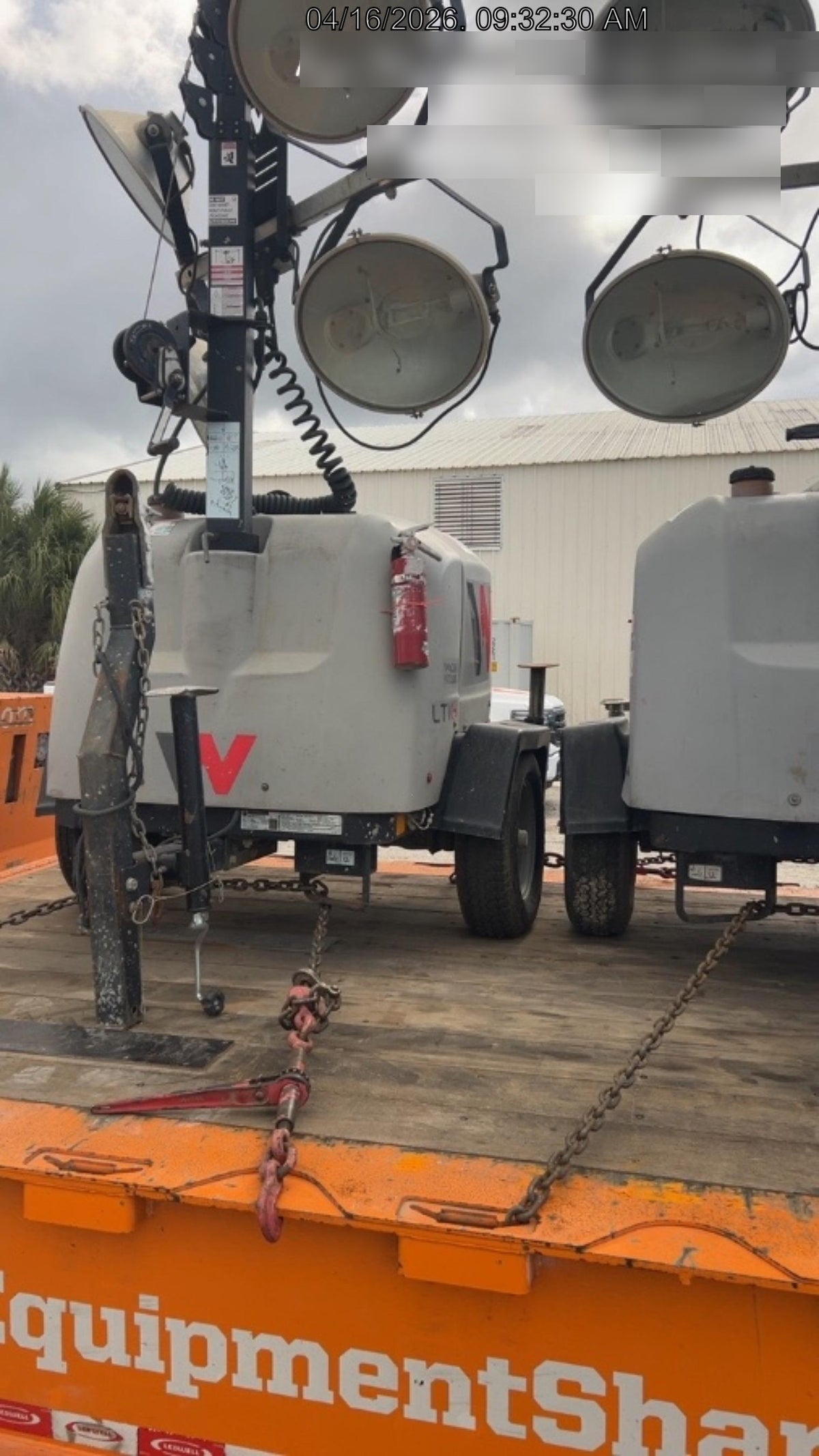 Wacker Neuson LTV6K-MH Wacker Neuson LTV6L Towable Light Tower
