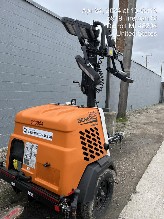 2023 Generac MLT2 Diesel, Flex Switch 120V Input, Powerzone Controller, (4) 320W LED Lights, 4kW Generator, 39.9 Gal Fuel Tank, 2" Ball, T3