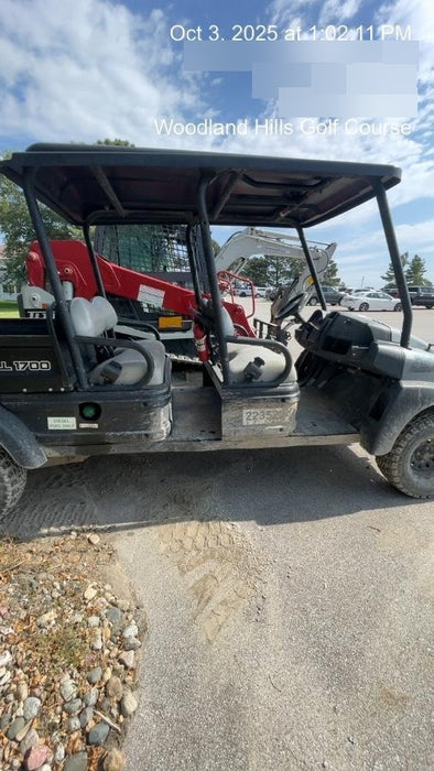 2022 Club Car CA1700D Canopy, Diesel, 4 Passenger