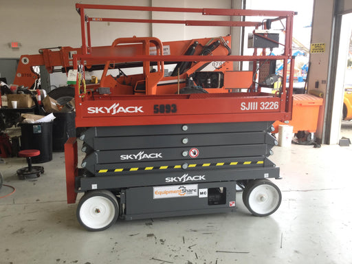 2017 Skyjack SJIII-3226 Skyjack SJ3226, Trojan Battery Set, Extended Warranty 5yr/5k hr