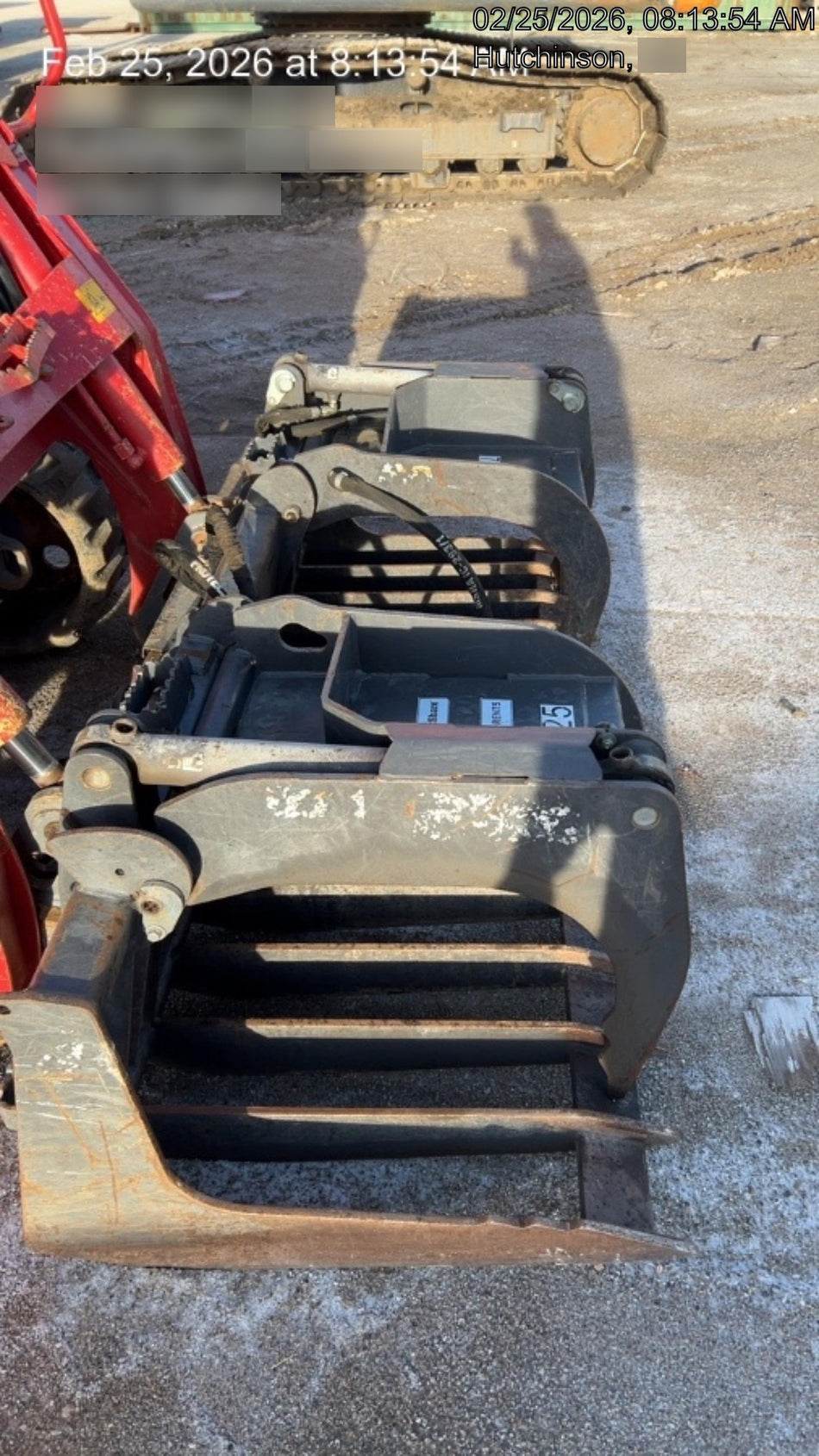 2015 CASE Grapple Bucket Skid Steer - Case