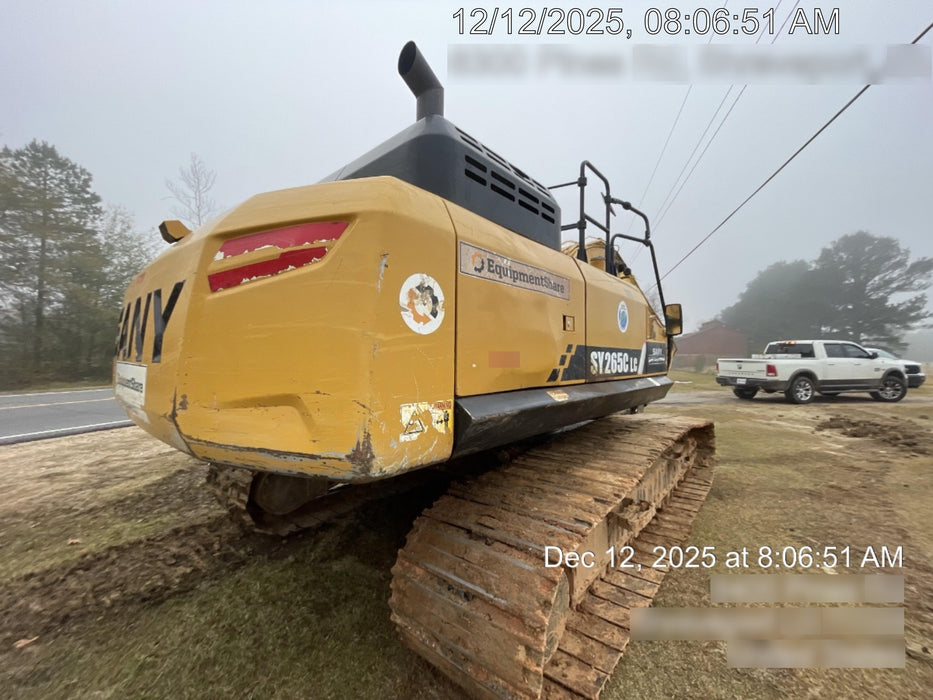 2020 SANY SY265C LC