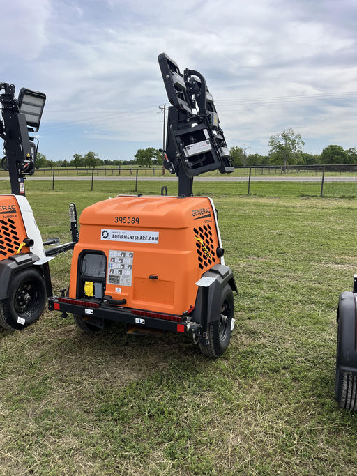 2024 Generac MLT2 Diesel, Flex Switch 120V Input, Powerzone Controller, 
(4) 320W LED Lights, 4kW Generator, 39.9 Gal Fuel Tank, 2" Ball, T3