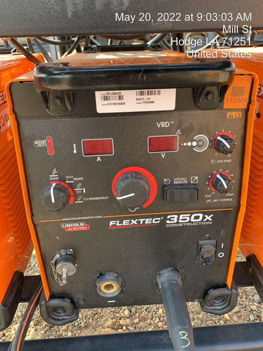 2021 LINCOLN ELECTRIC FLEXTEC 350X