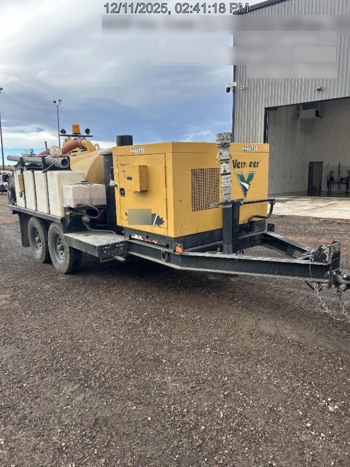 2022 Vac-Tron LP573XDT T4 Koehler Diesel Engine, 500 Gallon Debris Tank, x2 100 Gallon Water Tanks