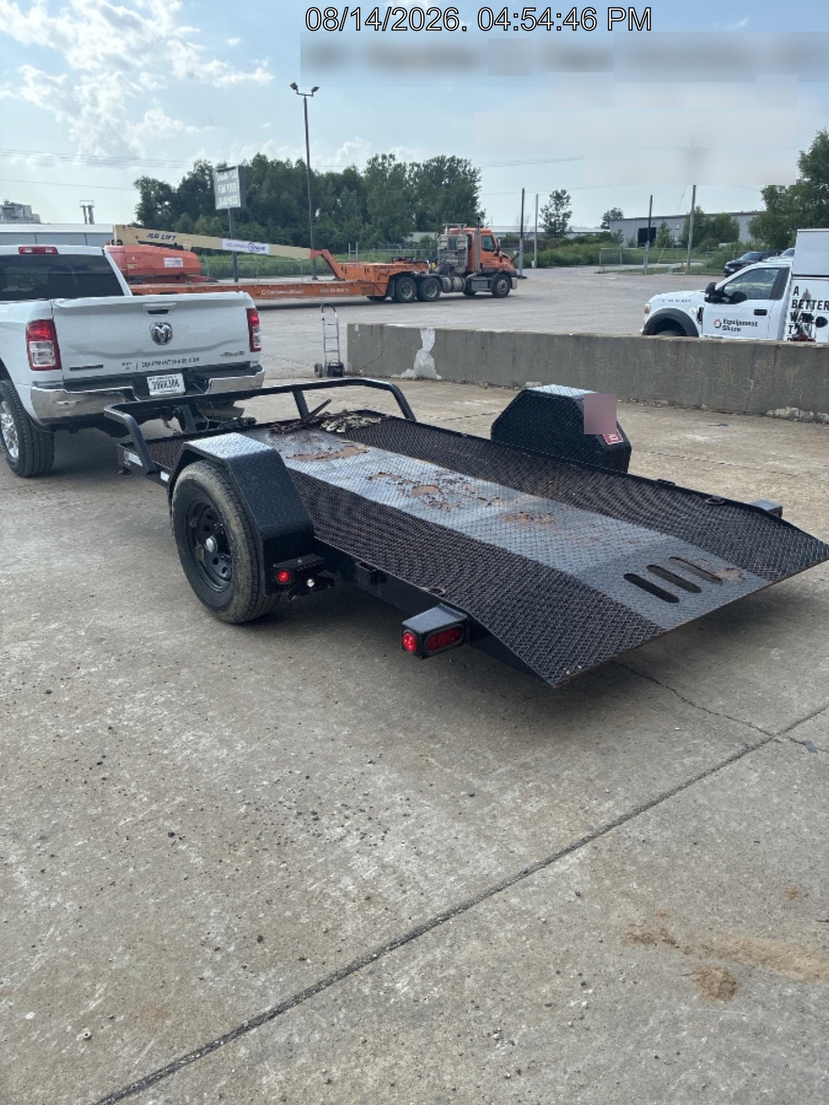 2022 LOADTRAIL Tilt-Deck Rental Trailer