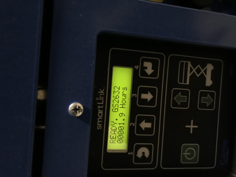 2019 Genie GS-2632 Folding rails with half height swing gate